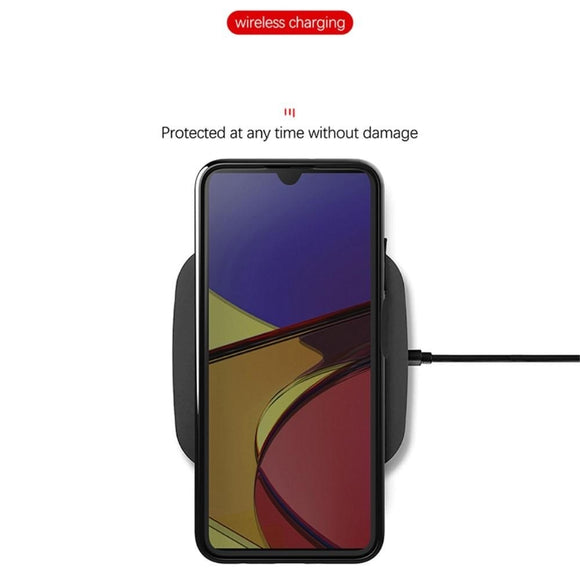 Samsung Galaxy A03s Thunder Series Twill Plastik Cover - Grøn