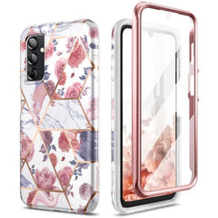 Samsung Galaxy A14 / A14 (5G) Tech-Protect Velar Cover m. Skærmbeskyttelse - Marble