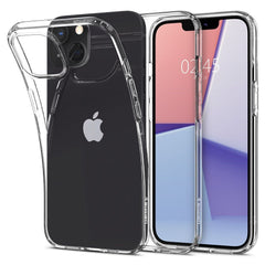 iPhone 13 Spigen Liquid Crystal Cover - Gennemsigtig