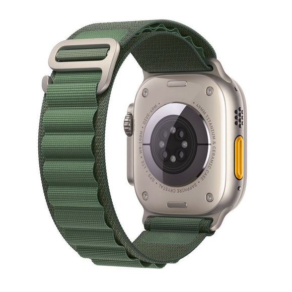 Apple Watch (44/SE/45/46/49mm) Tech-Protect Nylon Pro Rem - Grøn