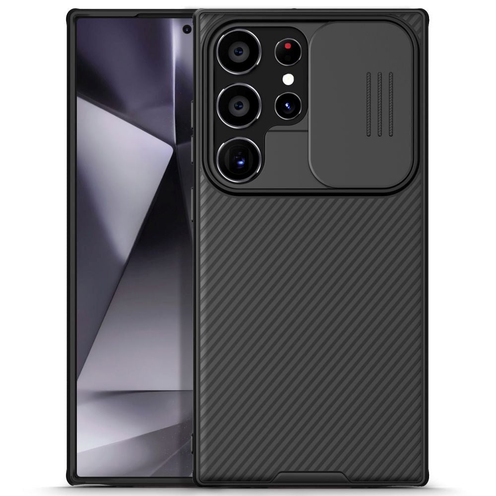 Samsung Galaxy S24 Ultra Nillkin Camshield Pro Cover - Sort
