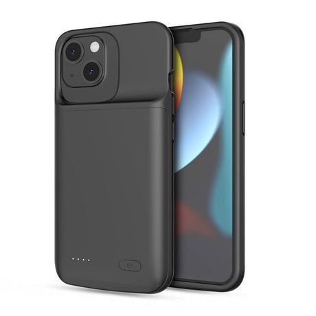iPhone 13 Pro Tech-Protect PowerCase Batteri Cover 4800 mAh - Sort