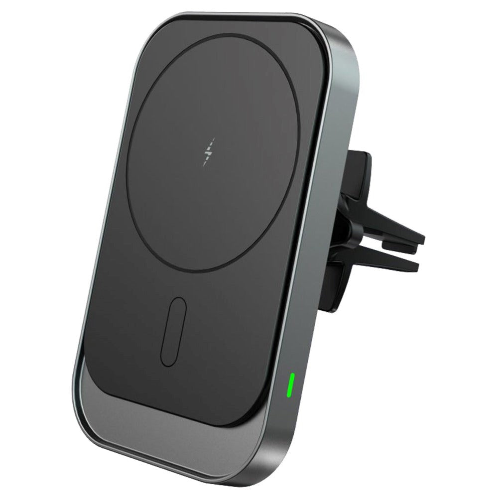 Tech-Protect CW19 Trådløs Oplader 15W til Ventilation - MagSafe Kompatibel - Sort