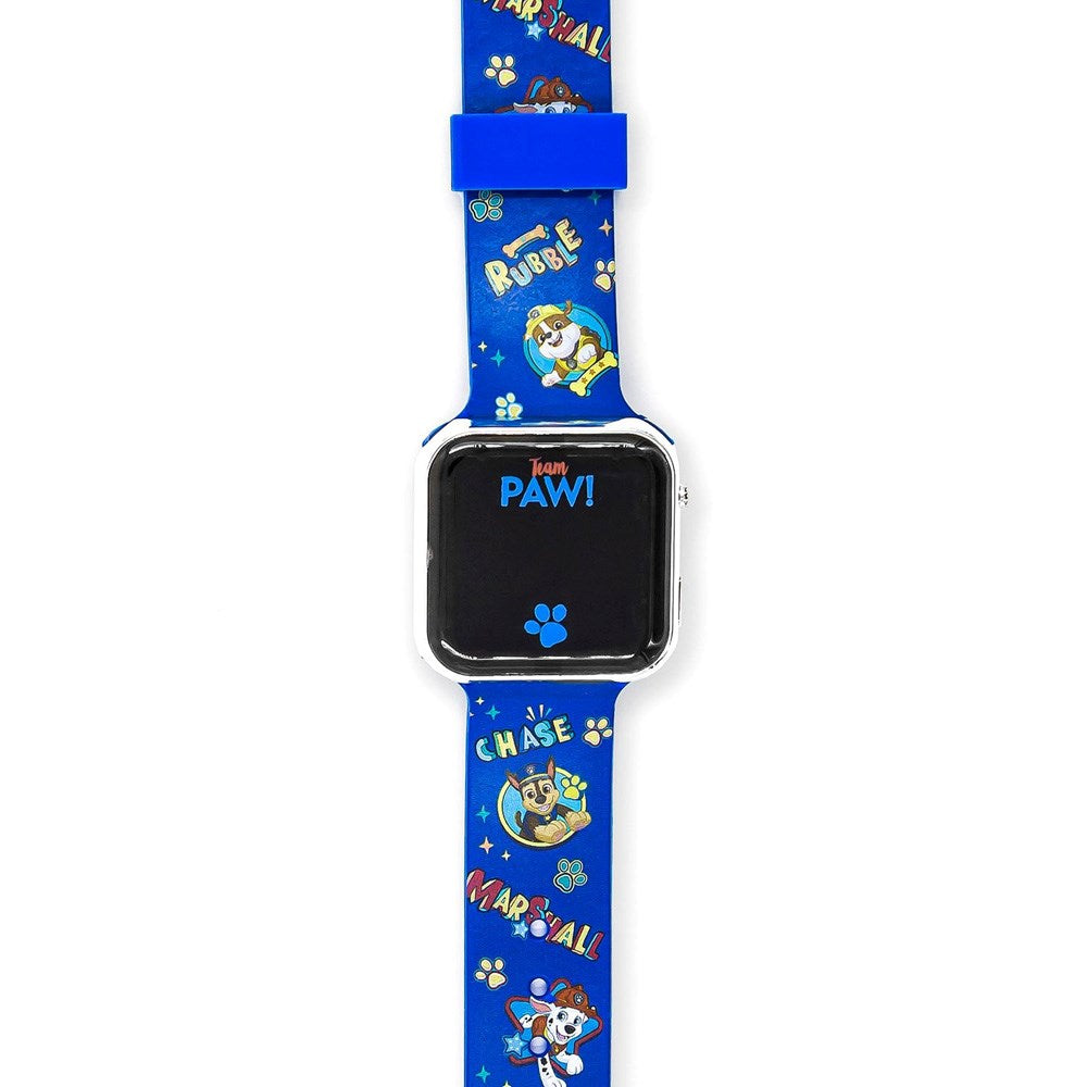 Accutime LED-Ur til Børn m. Justerbar Rem - Paw Patrol