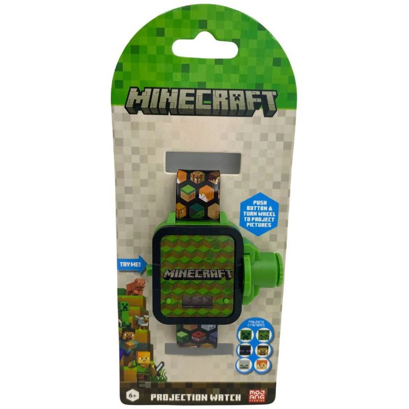 Accutime Smartwatch til Børn m. Projektor - Minecraft
