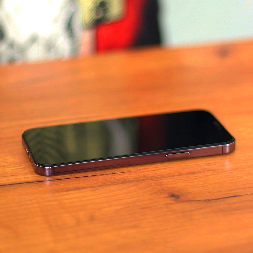 Wozinsky iPhone 14 Plus / 13 Pro Max Skærmbeskyttelse - Case-Friendly - Gennemsigtig m. Sort kant