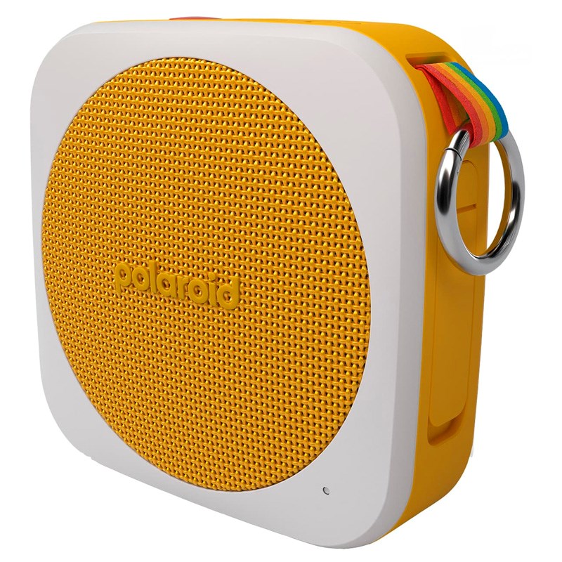 Polaroid Player P1 Bærbar Bluetooth Højtaler - Hvid / Gul