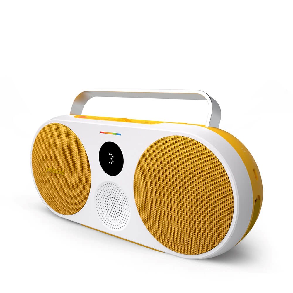 Polaroid Player P3 Bærbar Bluetooth Højtaler - Hvid / Gul