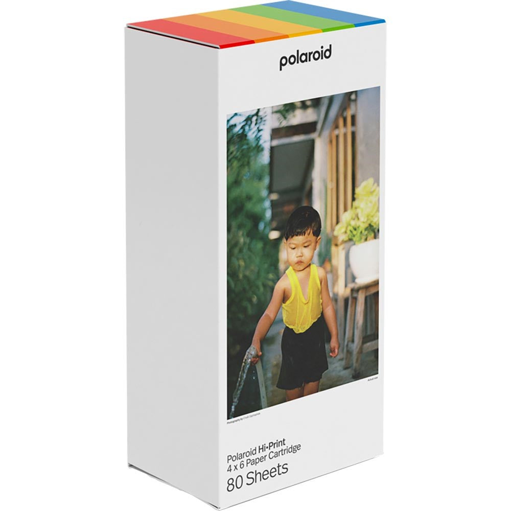 Polaroid Hi-Print 4x6 Fotopapir og Farvepatron - 80 ark - (DEMO)