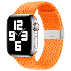 Apple Watch (42/44/SE/45/46/49mm) Hurtel Urrem i Stof - Orange