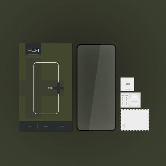 Nothing Phone (2) Hofi Glass Pro+ Hærdet Glas Skærmbeskyttelse - Case Friendly - Sort Kant
