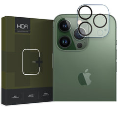 iPhone 15 Pro / 15 Pro Max Hofi Cam Pro+ Beskyttelsesglas til Kameralinse - Kamerabeskyttelse - Gennemsigtig / Sort