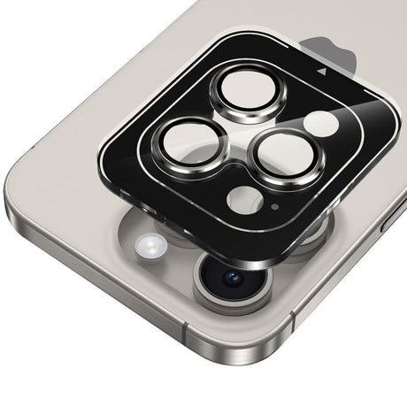 iPhone 15 / 15 Plus HOFI Camring Pro+  Kameralinse Glas - Sort