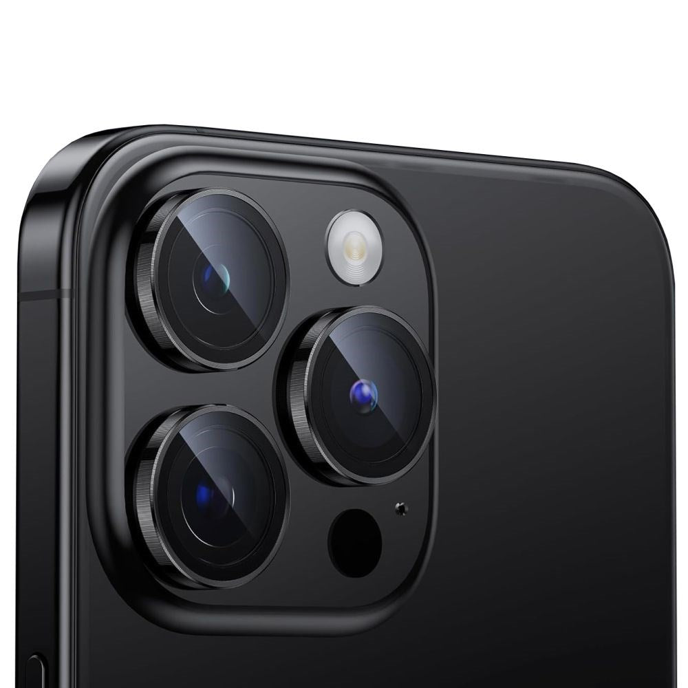 iPhone 14 Pro / 14 Pro Max HOFI Camring Pro+  Kameralinse Glas - Sort