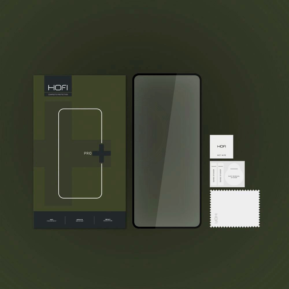 Realme 11 5G Hofi Glas Pro+ Skærmbeskyttelse - Case Friendly - Sort Kant