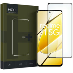Realme 11 5G Hofi Glas Pro+ Skærmbeskyttelse - Case Friendly - Sort Kant
