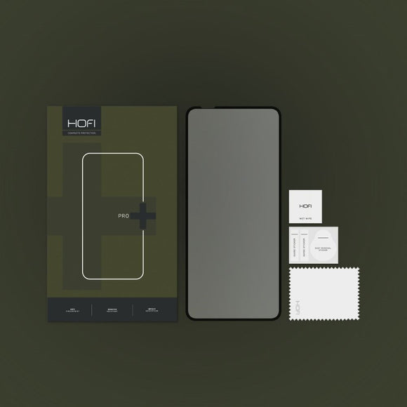 Motorola Moto G72 Hofi Glass Pro+ Hærdet Glas Skærmbeskyttelse - Case Friendly - Sort Kant
