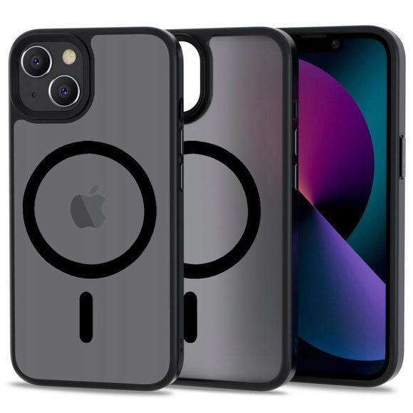 iPhone 13 Mini Tech-Protect Magmat Cover - MagSafe Kompatibel - Mat Sort