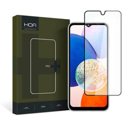 Samsung Galaxy A14 / A14 (5G) Hofi Glass Pro+ Hærdet Glas Skærmbeskyttelse - Case Friendly - Sort Kant
