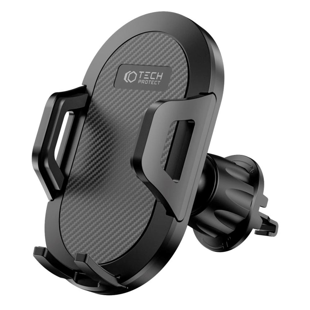 Tech-Protect V5 Universal Mobilholder til Bil - Instrumentbræt & Ventilationsanlæg - Mobil: 50 - 90mm - Sort
