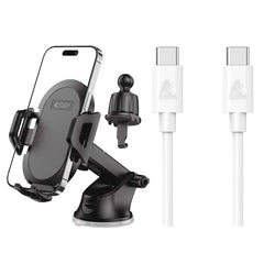 Kør-selv-ferie pakke 4 - inkl. Mobilholder / USB-C - USB-C Kabel