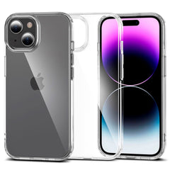 iPhone 15 Plus Tech-Protect Flexair Hybrid Cover - Gennemsigtig