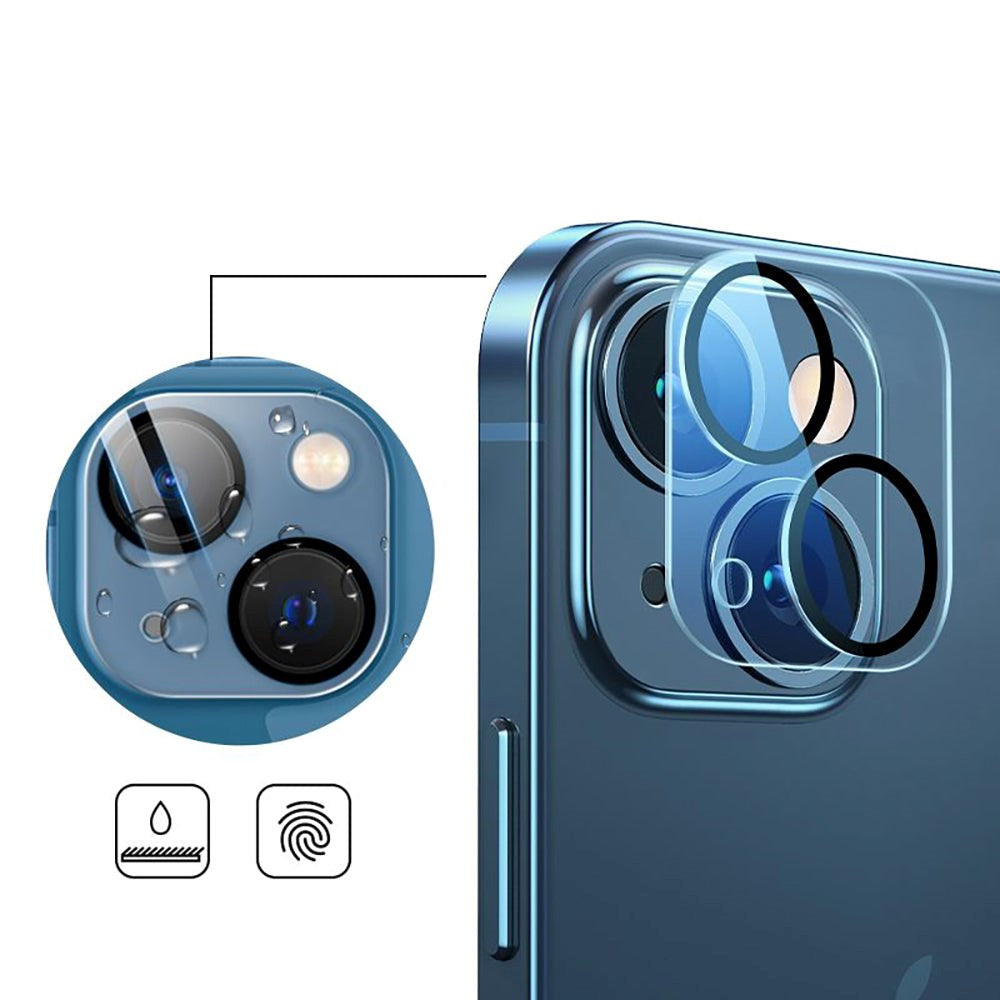 iPhone 13 Pro / 13 Pro Max Hofi Cam Pro+ Beskyttelsesglas til Kameralinse - Kamerabeskyttelse - Gennemsigtig / Sort