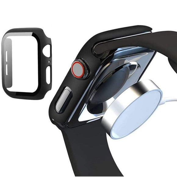 Apple Watch Tech-Protect DEFENSE360 Smartwatch Cover m. Skærmbeskyttelse - 45mm - Sort