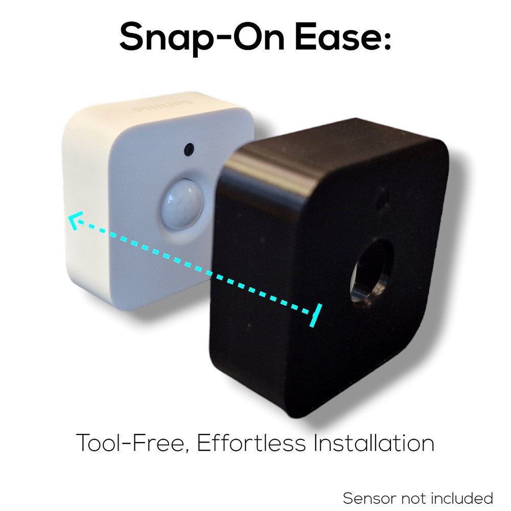 Light Solutions - Cover til Philips Hue Motion Sensor - Sort