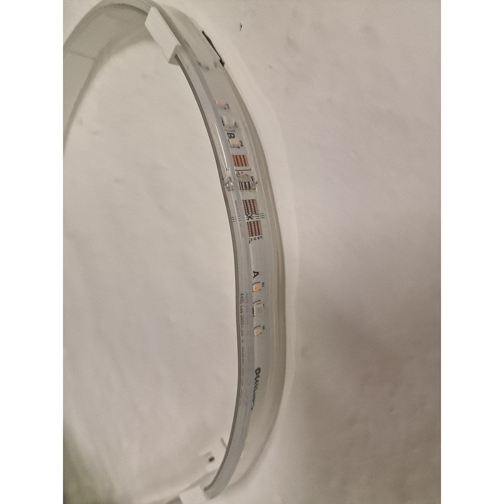 Light Solutions - Beslag til Philips Hue LightStrip V4 & Gradient 90° - 10 stk. - Hvid