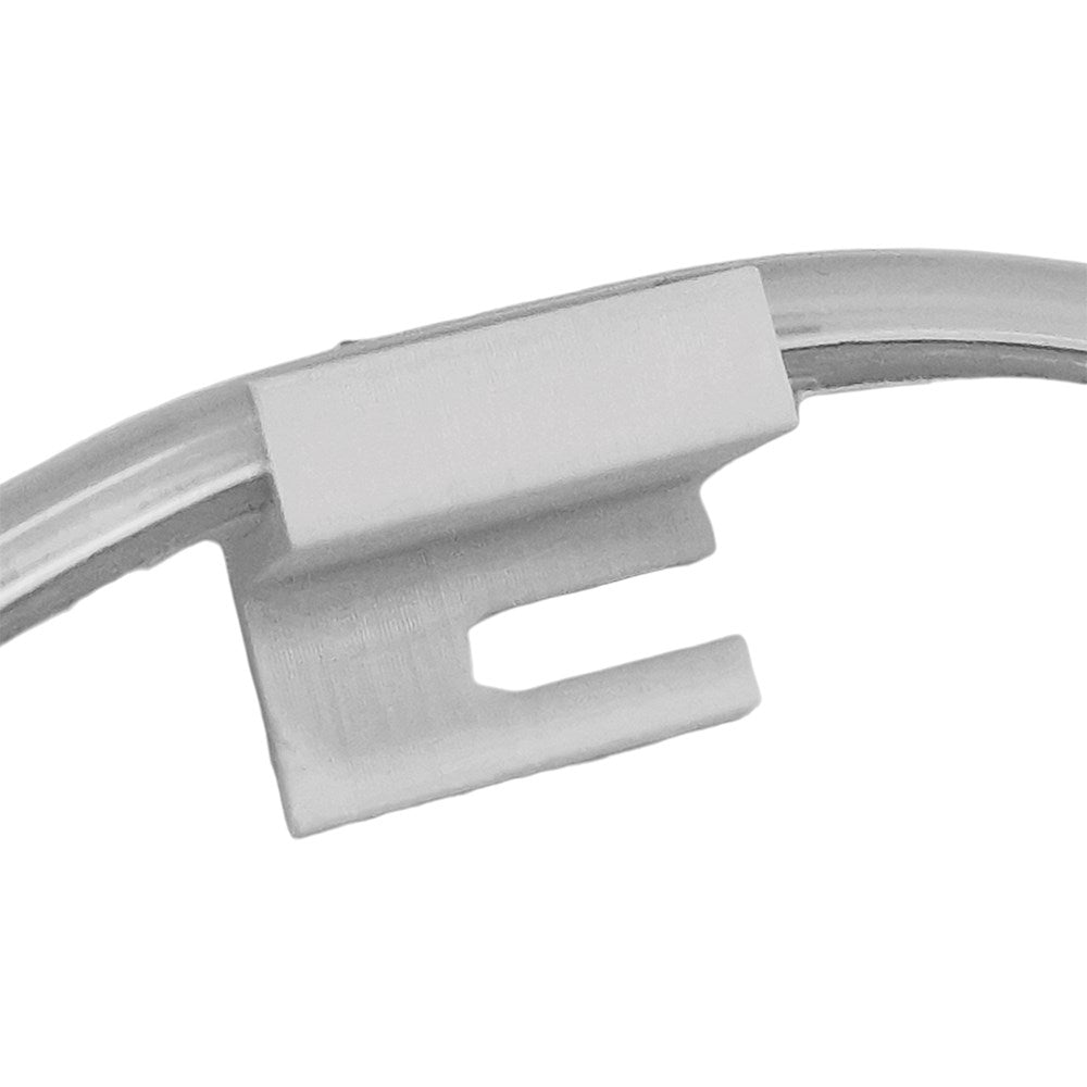 Light Solutions - Beslag til Philips Hue LightStrip V4 & Gradient 90° - 10 stk. - Hvid