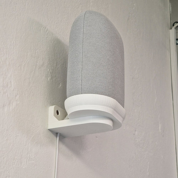 Light Solutions - Google Nest Audio Vægbeslag - Hvid