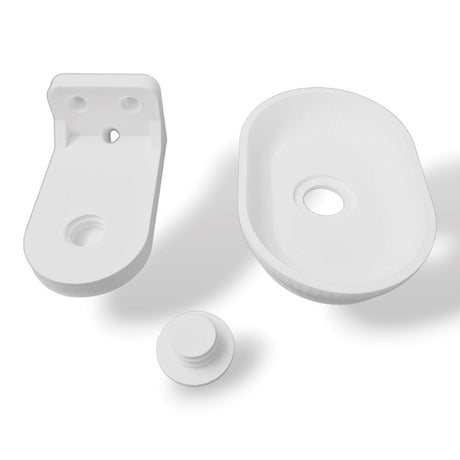 Light Solutions - Google Nest Audio Vægbeslag - Hvid