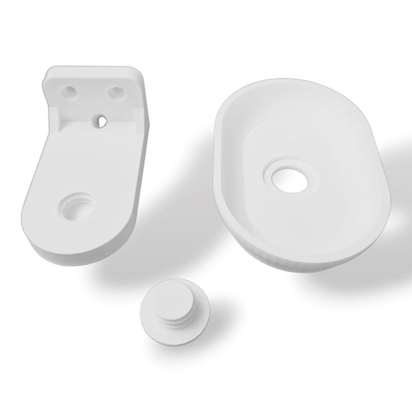 Light Solutions - Google Nest Audio Vægbeslag - Hvid