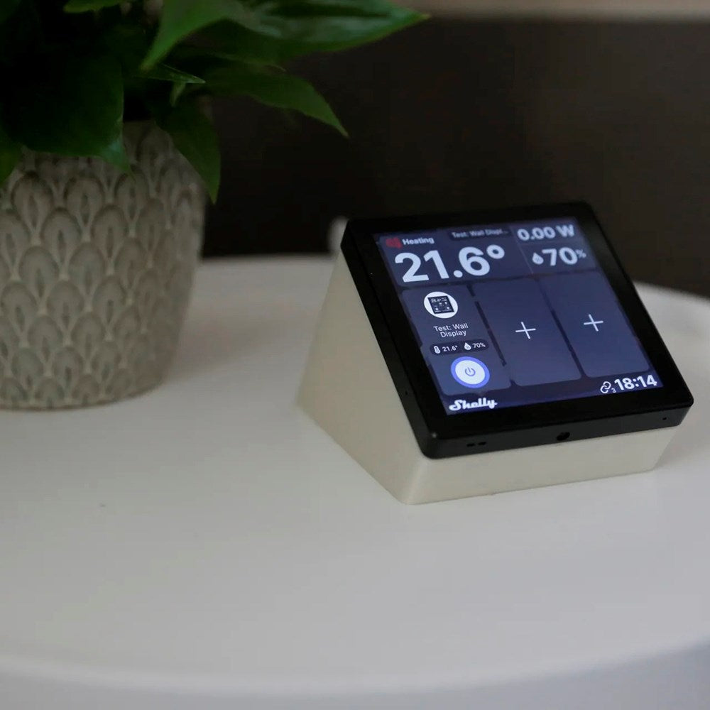 Light Solutions - Shelly Wall Display Bordstander - 35 Grader - Sort