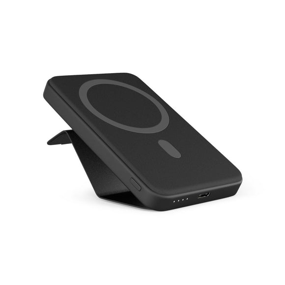 Epico UltraPack Stand 7.000mAh Powerbank m. 2 x USB-C - MagSafe Kompatibel - Sort