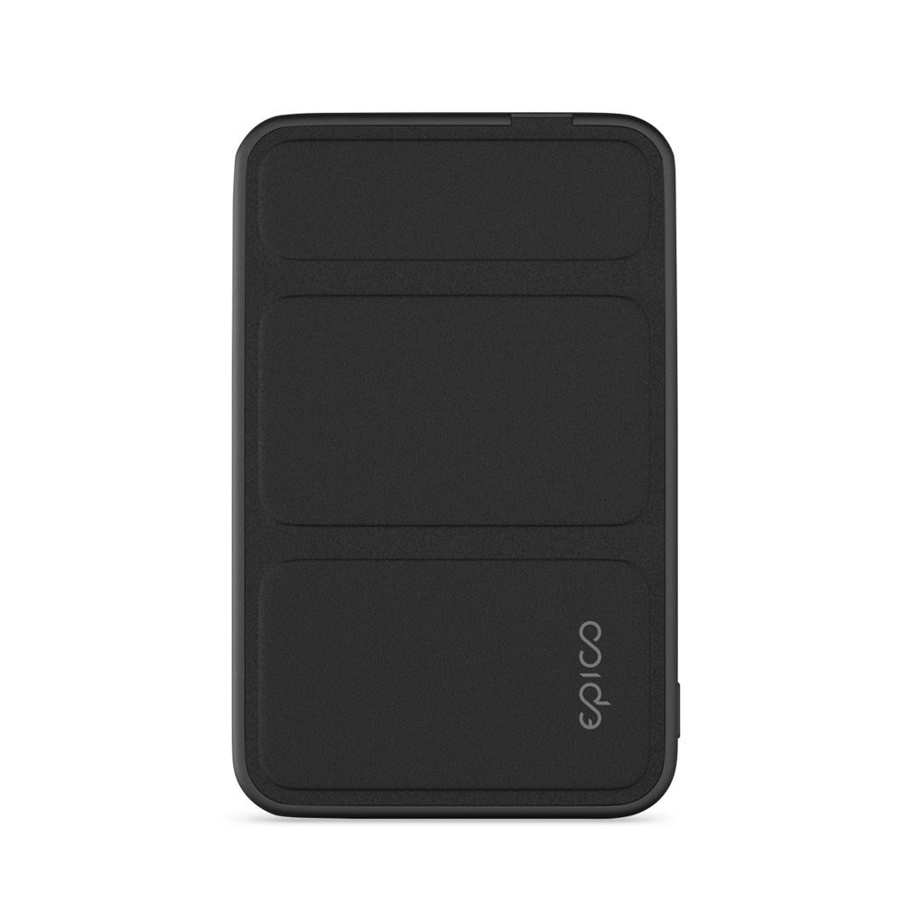 Epico UltraPack Stand 7.000mAh Powerbank m. 2 x USB-C - MagSafe Kompatibel - Sort