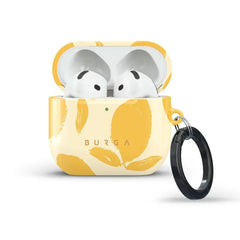 Apple AirPods (4. Gen.) Burga Cover m. Karabinhage - Lemon Tart