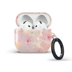 Apple AirPods (4. Gen.) Burga Cover m. Karabinhage - Golden Coral