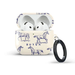 Apple AirPods (4. Gen.) Burga Cover m. Karabinhage - Derby Race