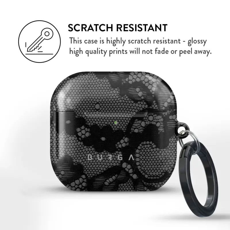 Apple AirPods (4. Gen.) Burga Cover m. Karabinhage - Magnetic