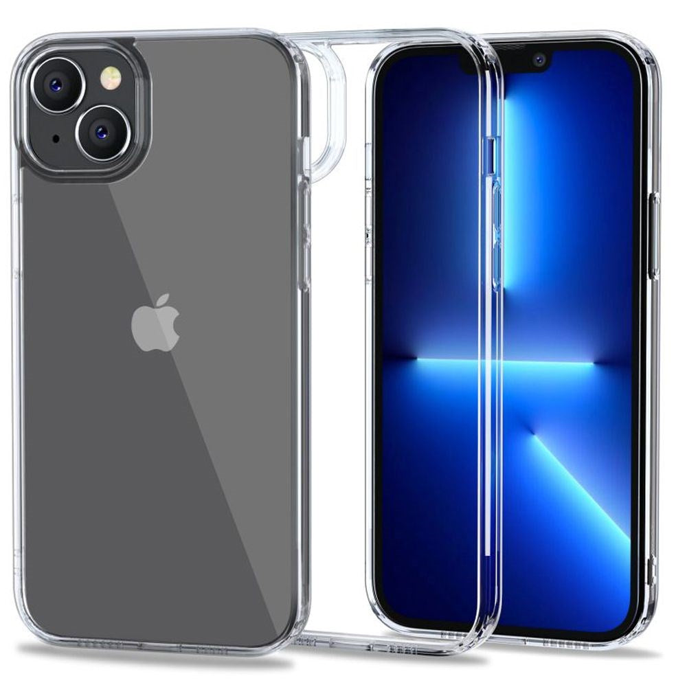 iPhone 14 Tech-Protect Flexair Hybrid Cover - Gennemsigtig