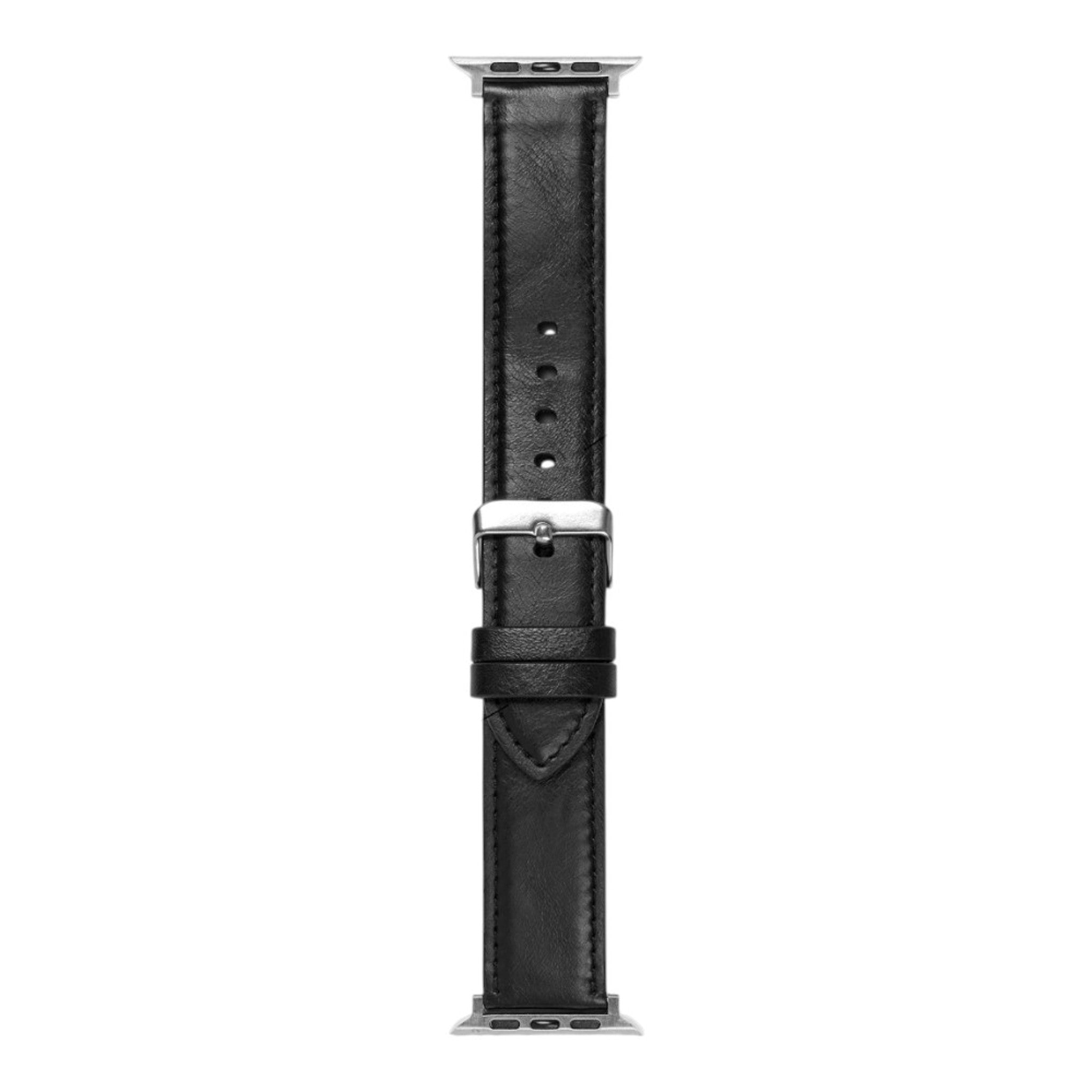 Apple Watch (38/40/SE/41/42mm) iDeal of Sweden Classic Vegan Leather Urrem - Iconic Black