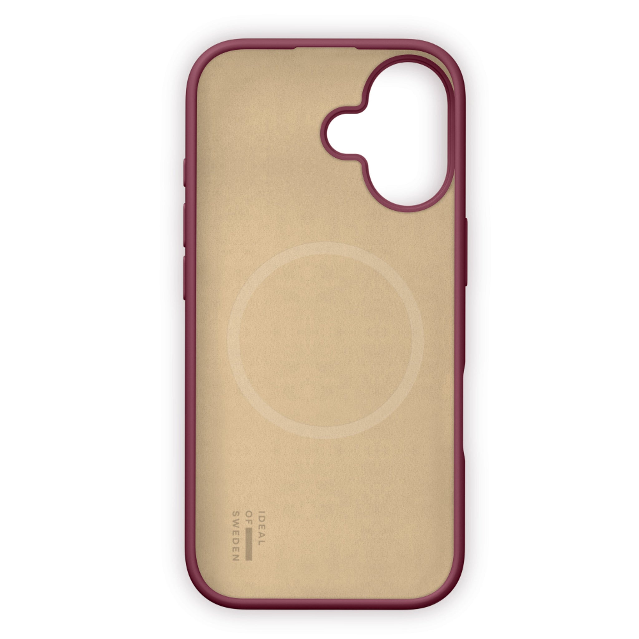 iPhone 17 iDeal Of Sweden Silicone Case - MagSafe Kompatibel - Fine Wine Bloom