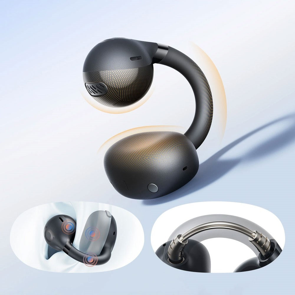 Baseus Bass BC1 Clip True Wireless Høretelefoner - Open-Ear - Sort