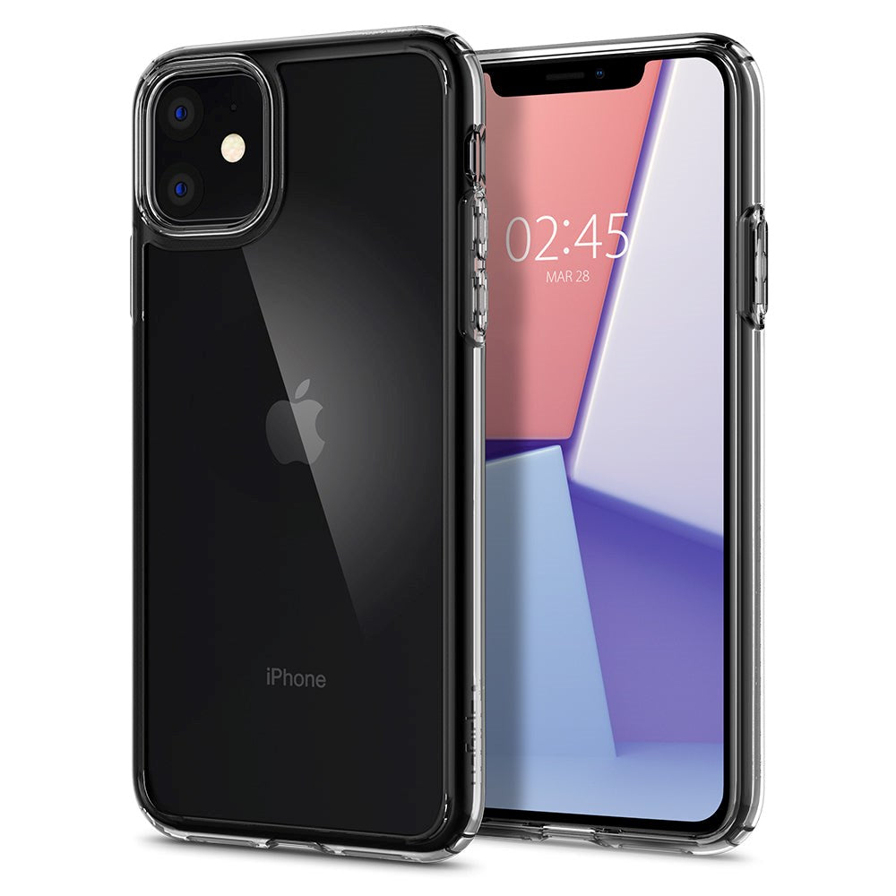 iPhone 11 Spigen Ultra Hybrid Cover - Gennemsigtig