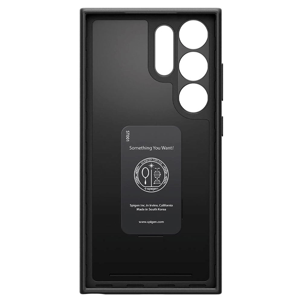 Samsung Galaxy S24 Ultra Spigen Thin Fit Cover - Sort