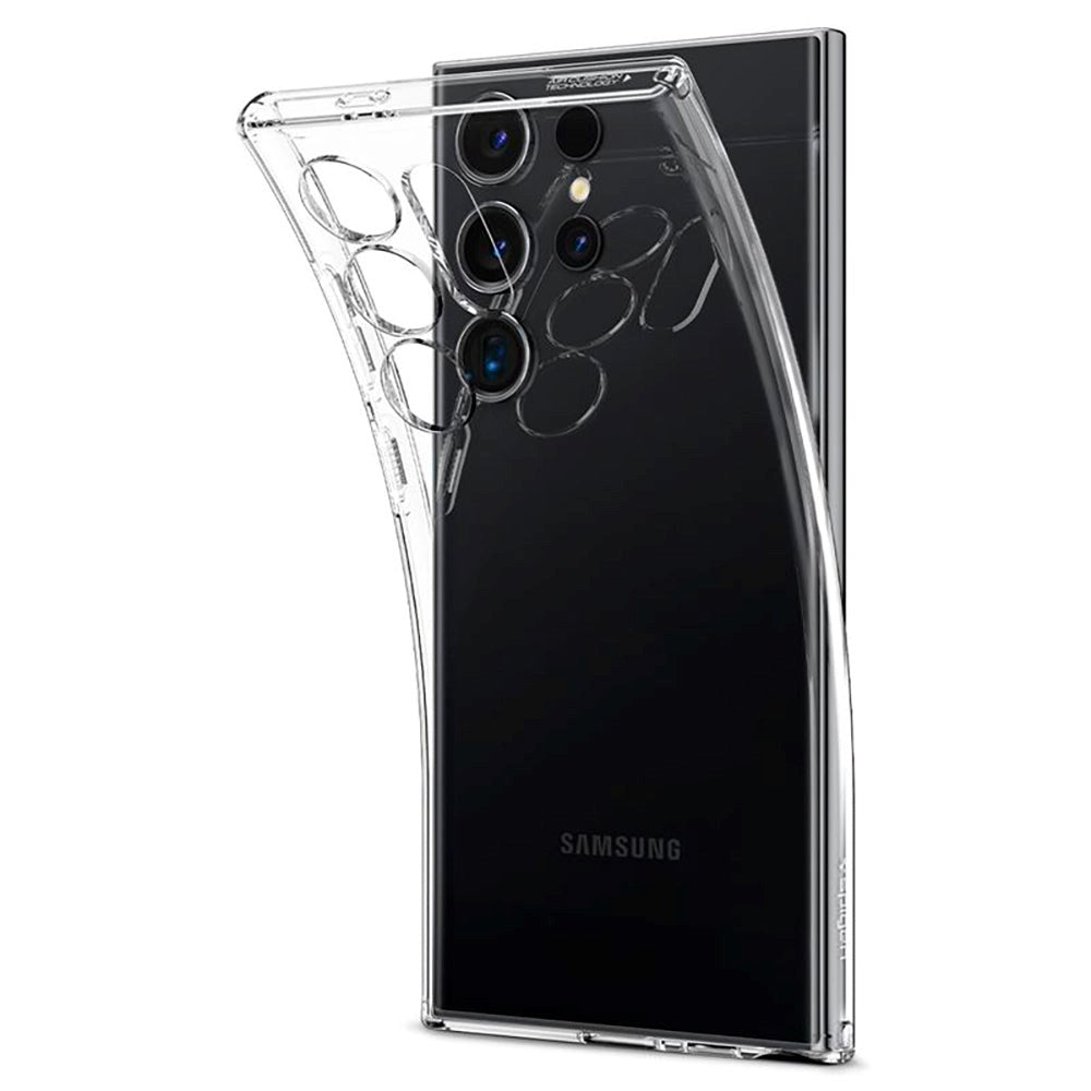 Samsung Galaxy S24 Ultra Spigen Liquid Crystal Cover - Gennemsigtig