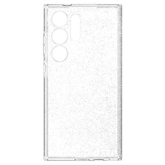 Samsung Galaxy S24 Ultra Spigen Liquid Crystal Glitter Cover - Gennemsigtig