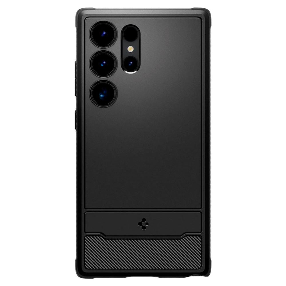 Samsung Galaxy S24 Ultra Spigen Rugged Armor Cover - Sort